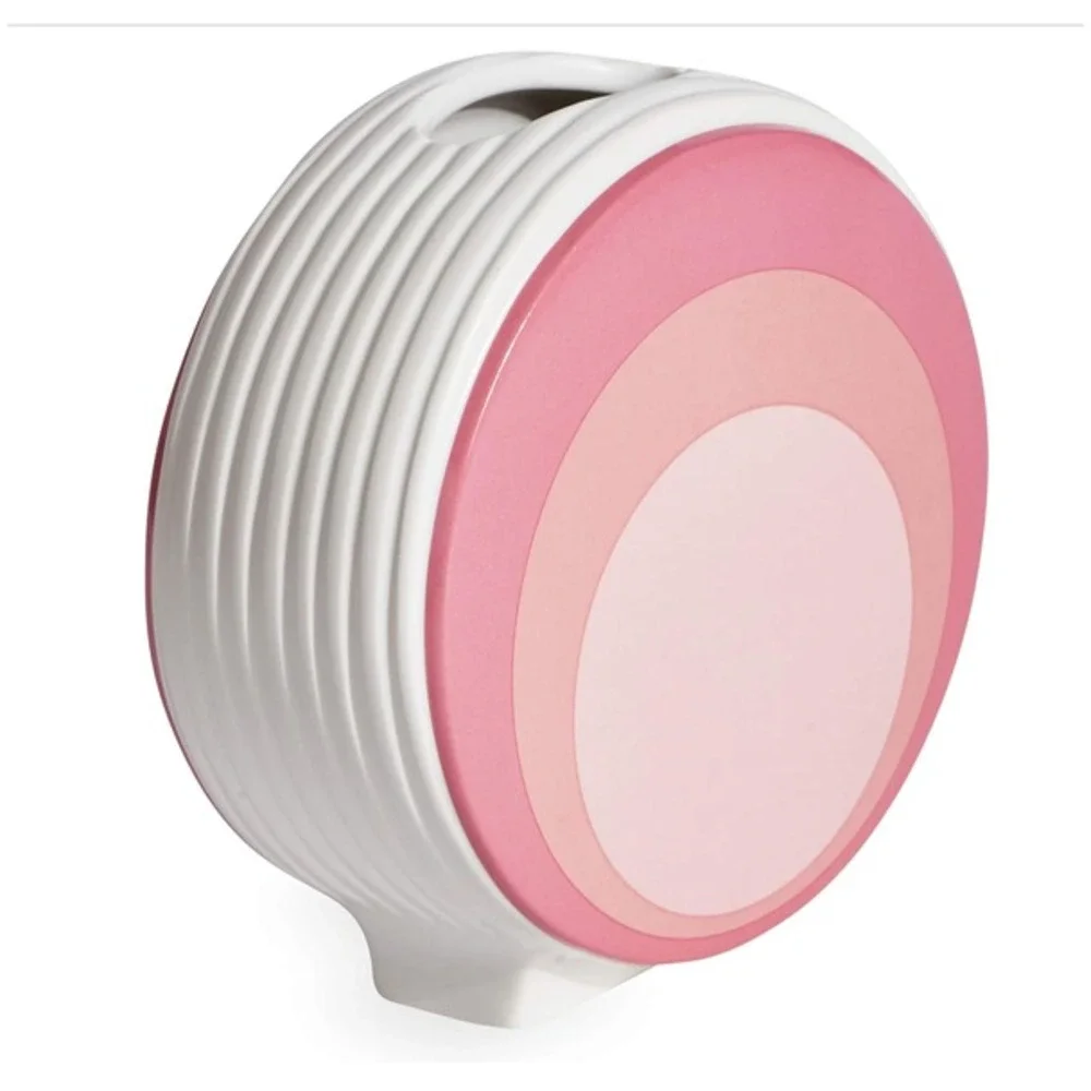 Jonathan Adler Flower Vase Croma Pink Circle Now House Modern Art Deco Mod Lines